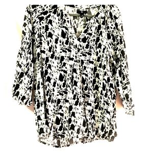 COPY - Gap blouse black and white
